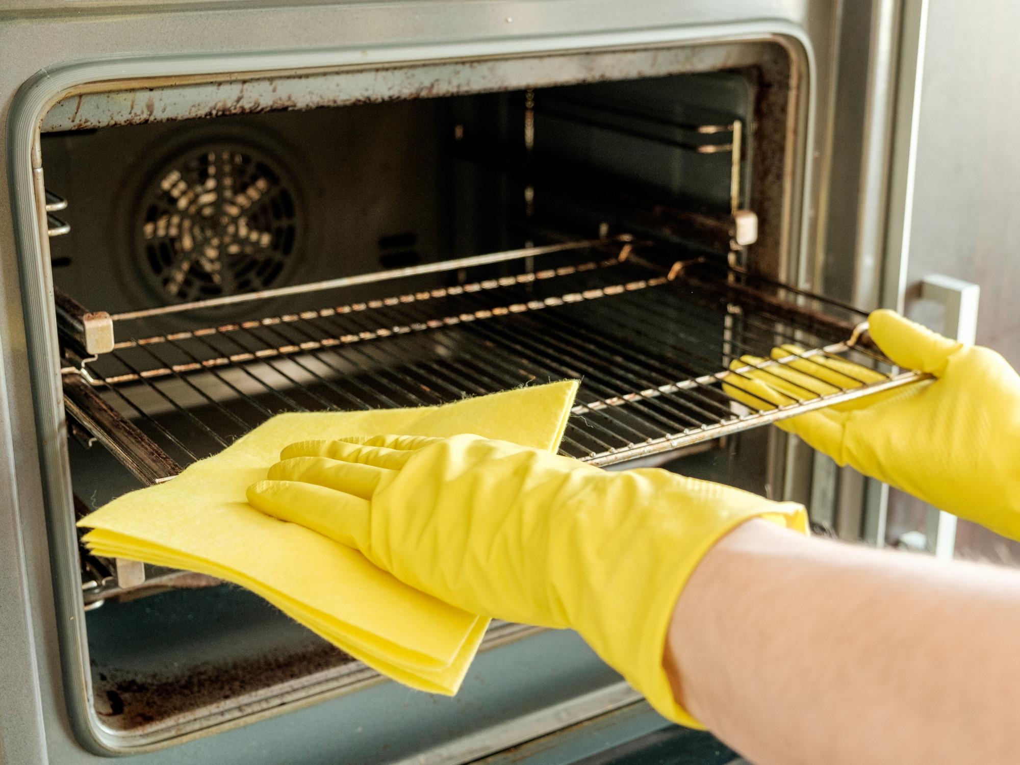 Oven cleaning